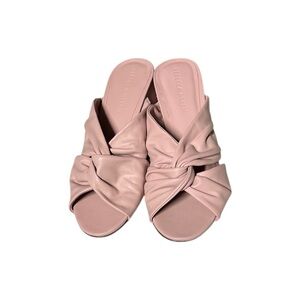 🌻Rebecca Allen | The Twist Slide Sandal in Blush Women's Size 8